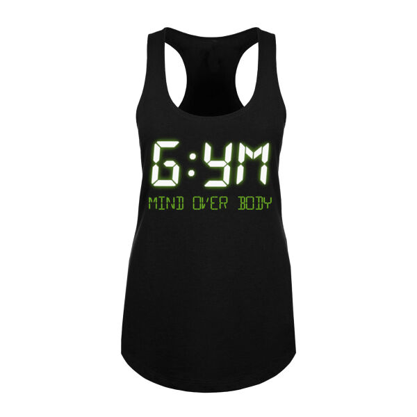 GYM TIME - WOMEN'S FITTED TANK TOP Thumbnail