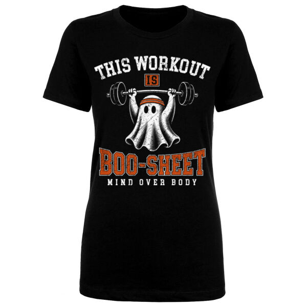 BOO-SHEET - WOMEN'S FITTED T-SHIRT Thumbnail